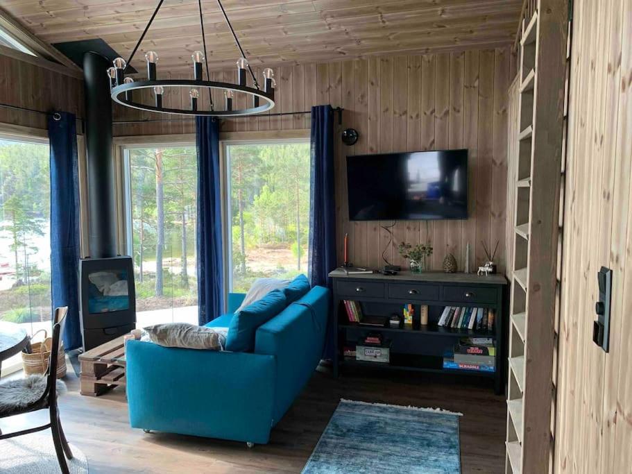 Cosy Cabin Between Lake And Mountain Treungen Exterior foto