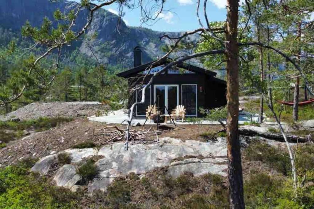Cosy Cabin Between Lake And Mountain Treungen Exterior foto